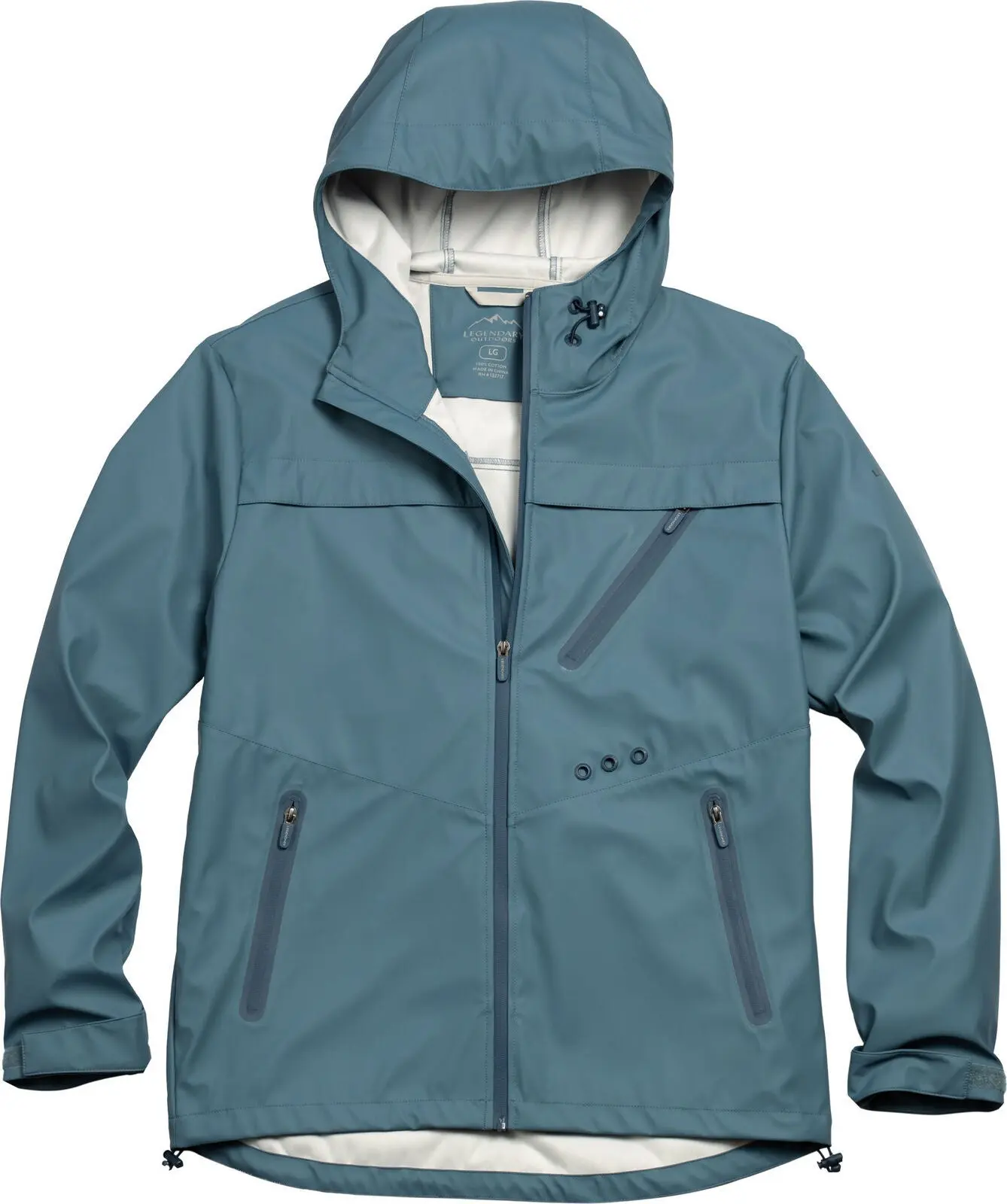 Men's Water Resistant Fishing Rain Jacket