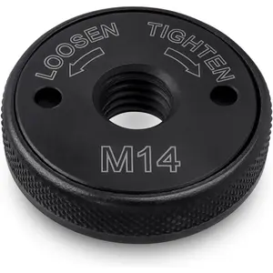 Angle Grinder M14 Locking Nut Quick Change Flange Nut Replacement for Spindle Tightening and Loosening