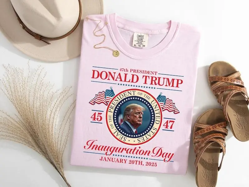 47th President Inauguration Day Shirt, Unisex Comfort Tee For Trump Supporters,  Gift Idea For Historical Celebrations