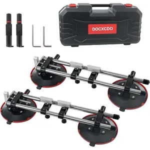 Seamless Stone Seam Setter,2 Pack Granite Seam Setter for Countertop Joining & Leveling Installation Tool for Tile,Granite, Stone, Marble, Slab(With 2 Replacement Air Pump)