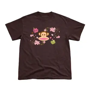 Paul Frank Brown and Baby Tee Y2k Clothing,Vintage, Streetwear