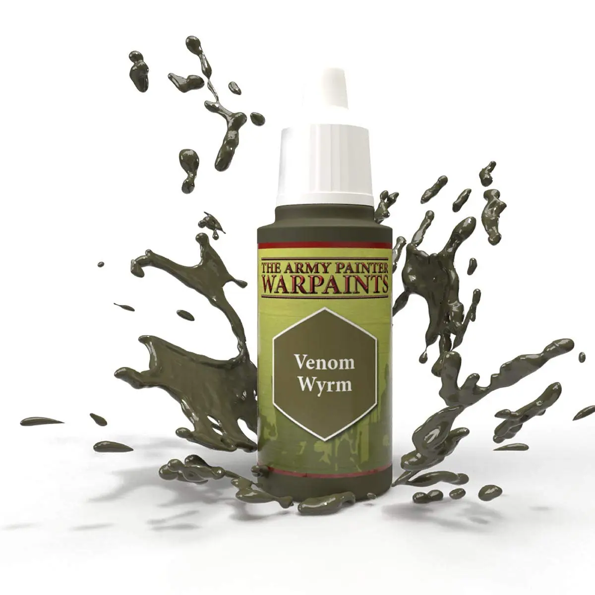 The Army Painter Venom Wyrm Warpaint - Acrylic Pigmented Paint for Miniature Boardgames & Wargames Models
