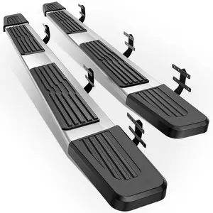 【Yzona】6" Running Boards Compatible with 2019-2022 RAM 1500 Crew Cab, New Body Style - OE Style Side Step Rails Aluminum Alloy Nerf Bars
