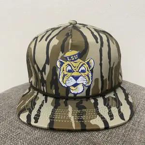 Bottomland Camo Trucker Hat Snapback Adjustable – Hunting Camouflage Mesh Cap for Men Women, Outdoor Fishing Hat, Father’s Day & Mother’s Day Gift Idea