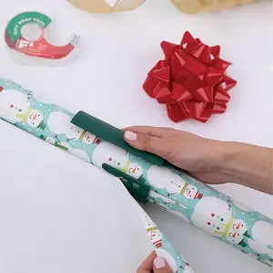 Gift Wrap Cutter (2-Pack) Holiday Wrapping Paper Cutter