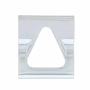 United Pacific Chrome Plastic Hazard Switch Trim, Car Interior Decorative Accessory for 2008-2017 Freightliner Cascadia - 42416