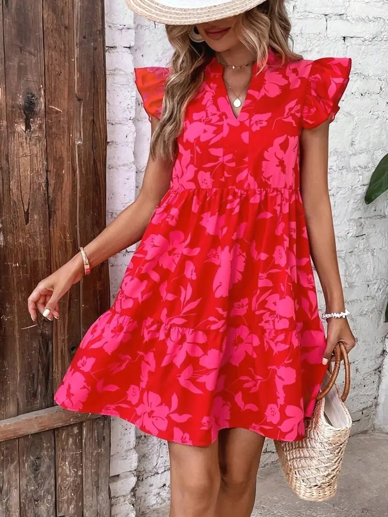 floral smock dress - TikTok Shop floral smock dress - TikTok Shop