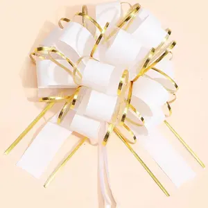 Luminara 10pieces Bows for Gift Wrapping Pull Bow Ribbon Pull Bows for Christmas Wedding Baskets Valentine's Day Bows 6 inch or 8 inch Pull Bow for Gift Wrapping