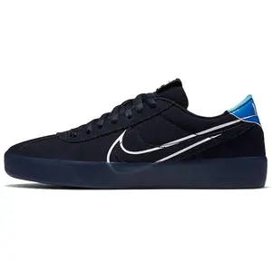 Nike SB Bruin React T Dark Obsidian Denim Retro Low-Top Skate Shoes for Men with Grip and Support
