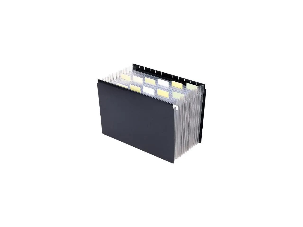 Smead Hanging Expanding File Portable Ltr 11-7/8"x9-1/4" BK 65125