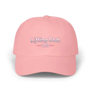 'Lifting Club LRD' Embroidered Fitness Baseball Hat