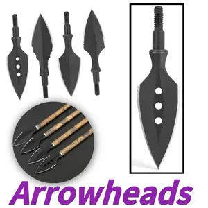 6pcs Arrow Easy to Install Indoor and Outdoor Archery Universal Thread Arrow Strong and Durable Archery Accessories