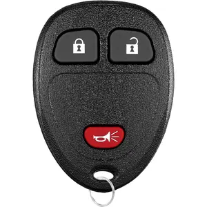 Key Fob Replacement Fits for Chevy Silverado 1500 2500 Tahoe Suburban Avalanche Equinox GMC Sierra Acadia Yukon XL 2007 2008 2009 2010 2011 2012 2013 Express Traverse Keyless Entry Control OUC60270