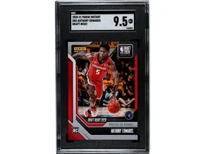 2020-21 Panini Instant #DN3 Anthony Edwards Draft Night /2207 SGC 9.5