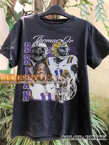 Vintage 90s Graphic Style Brian Thomas Jr T-Shirt, Brian Thomas Jr shirt, Vintage Oversized Sport Tee, Retro American Football Bootleg Gift