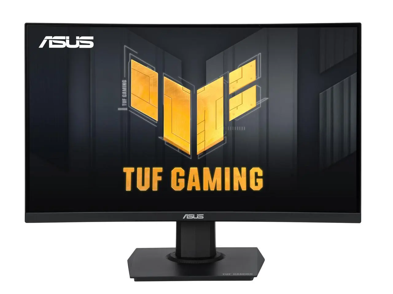 ASUS TUF Curved Gaming Monitor 24" (23.6" viewable)  (VG24VQER) - FHD, 180Hz, 1ms, DCI-P3 90%, Extreme Low Motion Blur Sync, FreeSync, Shadow Boost, Eye Care, DisplayWidget Center