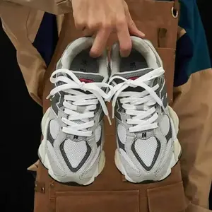 Hot Trend 2025 Unisex Chunky Running Sneakers Pink Mesh & Suede Athletic Shoes with Breathable Cushioning Anti-Slip Sole for Men Women spring outdoor activity