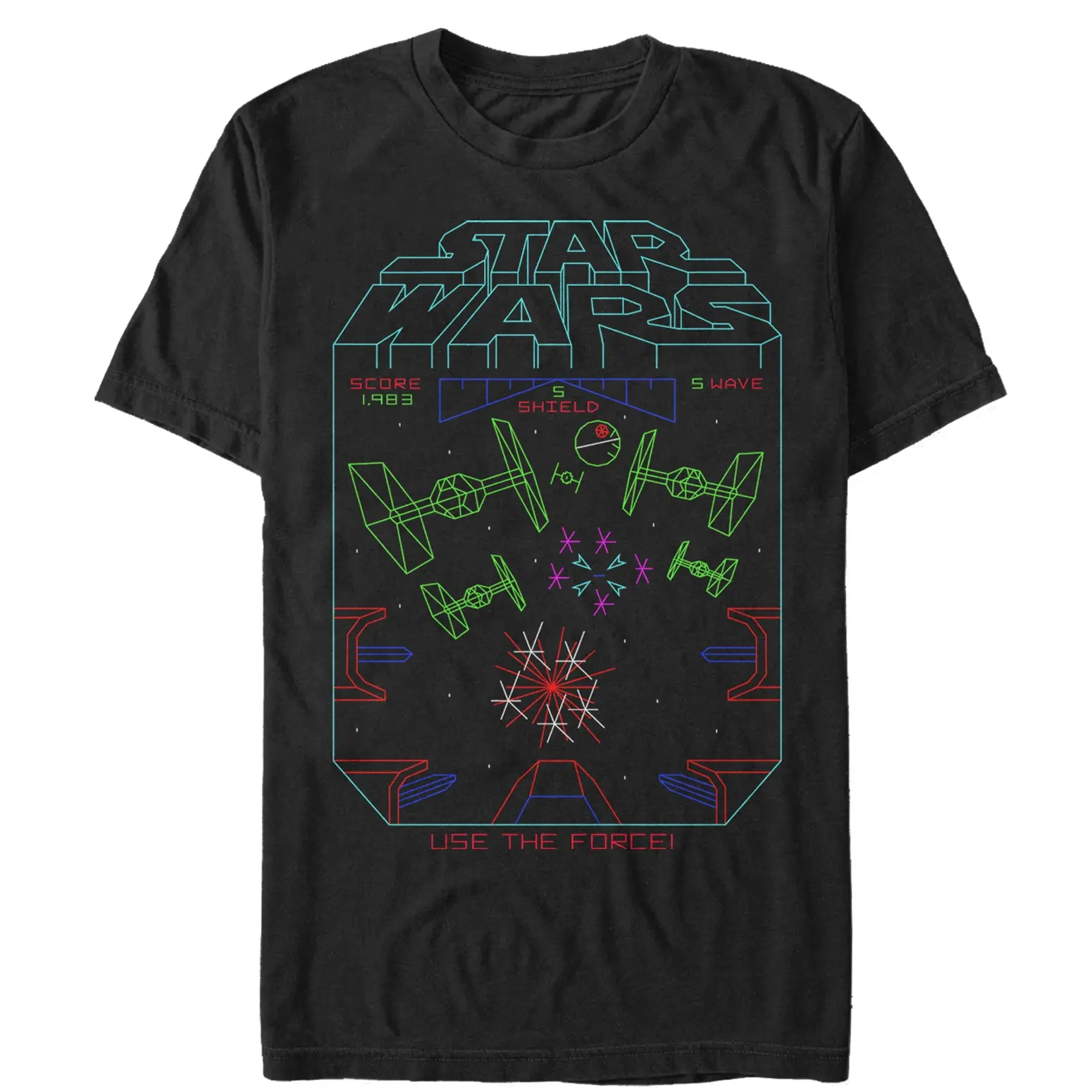 Men's Star Wars Arcade Game T-Shirt Men's Star Wars Arcade Game T-Shirt