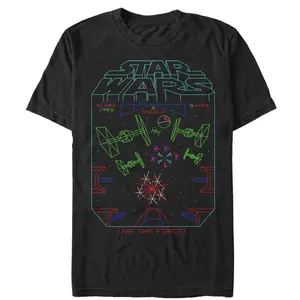 Men's Star Wars Arcade Game T-Shirt Men's Star Wars Arcade Game T-Shirt
