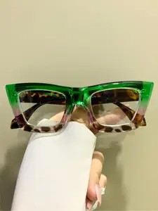 Vintage Cat Eye Frame Eyeglasses, Trendy Casual Eyeglasses for Women & Men, Fashion Eyeglasses for Work, Daily Clothing Decor, Perfect for Student Daily Use, Vintage Style Eyeglasses