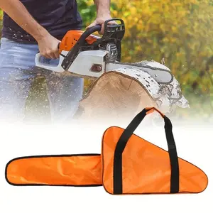 Waterproof Chain Saw Carrier Bag, Portable Tool Storage Bag, Durable Oxford Fabric Tool Organizer for 12 Inch, 14 Inch, 16 Inch Saw & Accessories, Tool Pouch