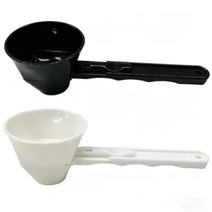 Set of 2 protein powder scoop scoops, high-quality pre-workout funnel, creatine powder formula, coffee/milkshake recipes, chocolate powder kitchen tools, BPA-free plastic, a perfect gift for Valentine’s Day, Father’s Day, and birthdays