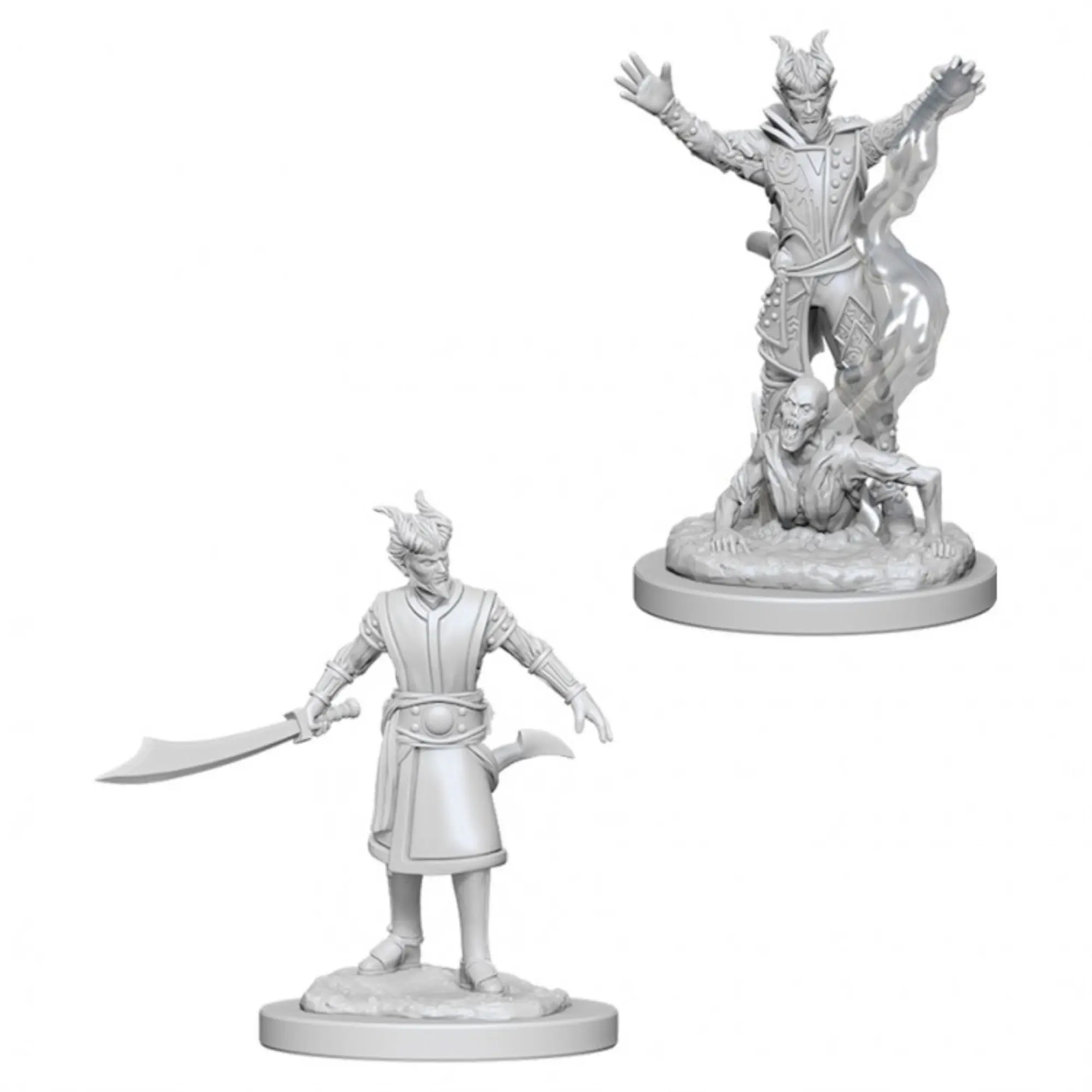 Male Tiefling Warlock W6 Dungeons & Dragons Nolzurs Marvelous Miniatures