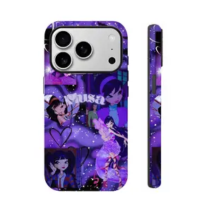Winx Club Musa Cartoon Mobile iPhone Case for iPhone 17. Dual-Layer PBT+TPU Anti-Drop Cellphone Case, Designed for iPhone 17/16/15/14/13/12/11 Pro Max/Plus Protection Durable