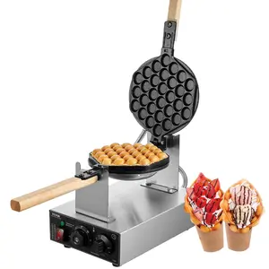 Spring new arrivals Commercial Bubble Waffle Maker Egg Pancake Baker Machine 1400W Non-Stick