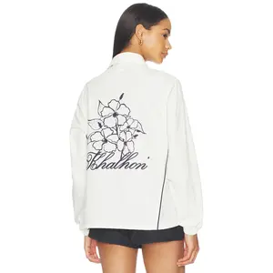 Khalhon Garden Coach Jacket in Off White