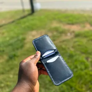The “Ritten” Navy Blue  Bifold wallet
