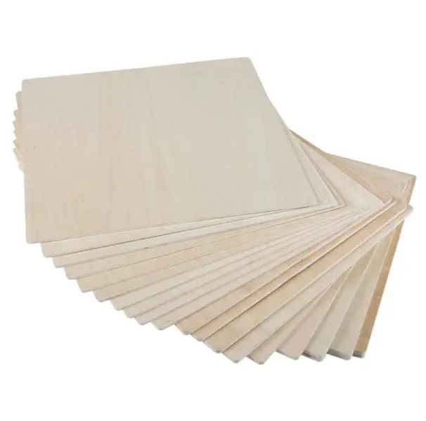 Creality 12×12x1/8'' Intelligent Recognition Basswood Plywood Sheets - 10pcs Creality 12×12x1/8'' Intelligent Recognition Basswood Plywood Sheets - 10pcs