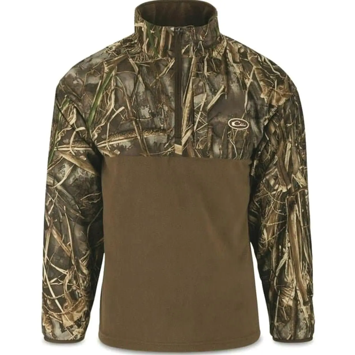 No chest pocket Quarter Zip Jacket Drake Pullover Sale Drake Waterfowl MST 1/4 Zip Refuge Eqwader Jacket