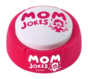Talkie Toys Products Mom Jokes Button | 40 Funny Mom Jokes | Ultimate Talking Button Gift for Mothers