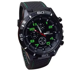 Clearance Sales 2015 Quartz Watch Men Military Watches Sport Wristwatch Silicone Fashion HoursGift
