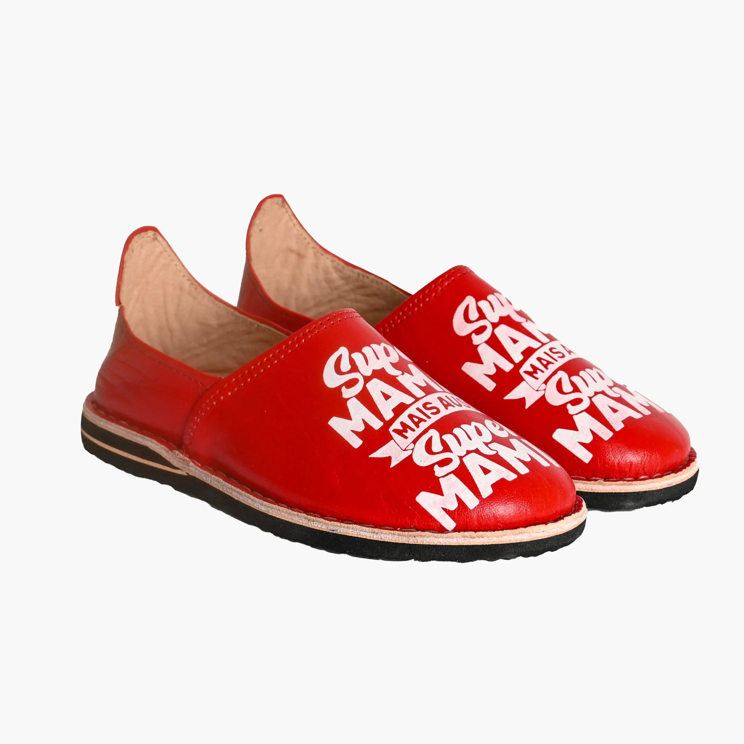 Handcrafted Moroccan Leather Babouche Slippers – Authentic and Comfortable