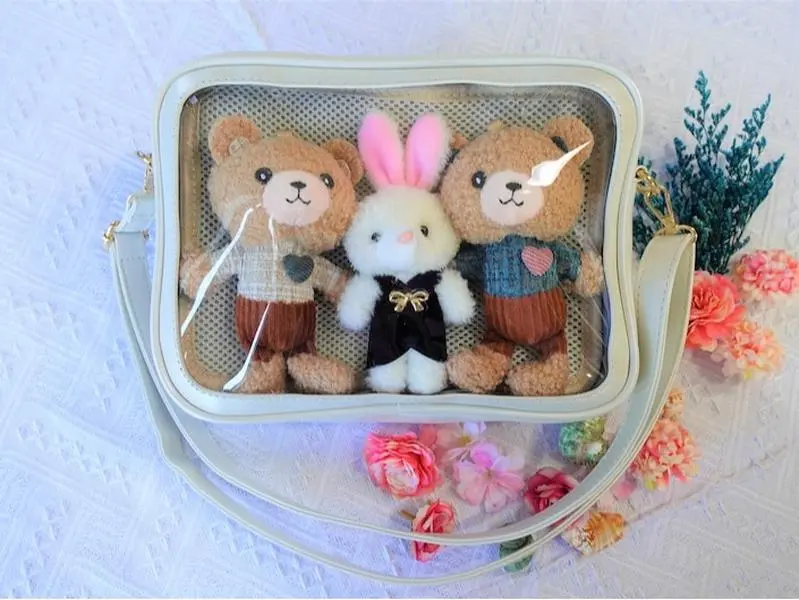 Ita Crossbody Bag, Pin Display Bag, Itabag, Window Bag, Pin Purse.