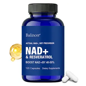 Balincer NAD+ Health Supplement, Supports Cellular Health, Supports Healthy Skin, 120 Capsules