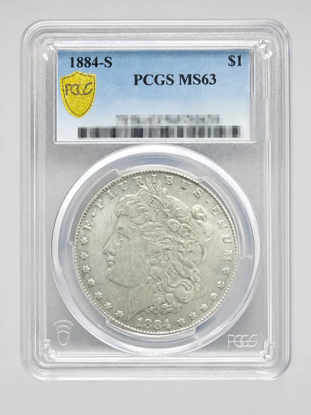 1884-S Morgan Silver Masterpiece | San Francisco PCGS Holder
