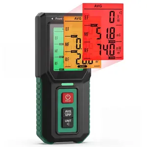 3-in-1 EMF Meter for , Simultaneous EF MF RF Detector, Electric  Field & RF  Meter, Tri-Axis Sensor, LCD Trend Graph,  Alert for WiFi Router & Appliances