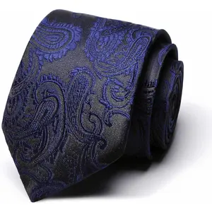 joy alice Paisley Ties for Men Formal Man's Tie Woven Neckties for Business Party Wedding