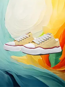 2026 New Unisex Dissolving Sneakers Platform White Canvas Casual Walking Shoes Trendy Chunky Sole Height Increasing Fashion Must Have for Men and Women