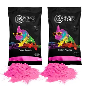 Pink Gender Reveal Powder | 1 Pound Bags | 2 Pack