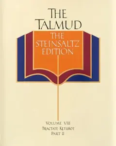USED-The Talmud, Vol. 8: Tractate Ketubot, Part 2, Steinsaltz Editon (English and Hebrew Edition) by Rabbi Adin Steinsaltz (Hardcover)
