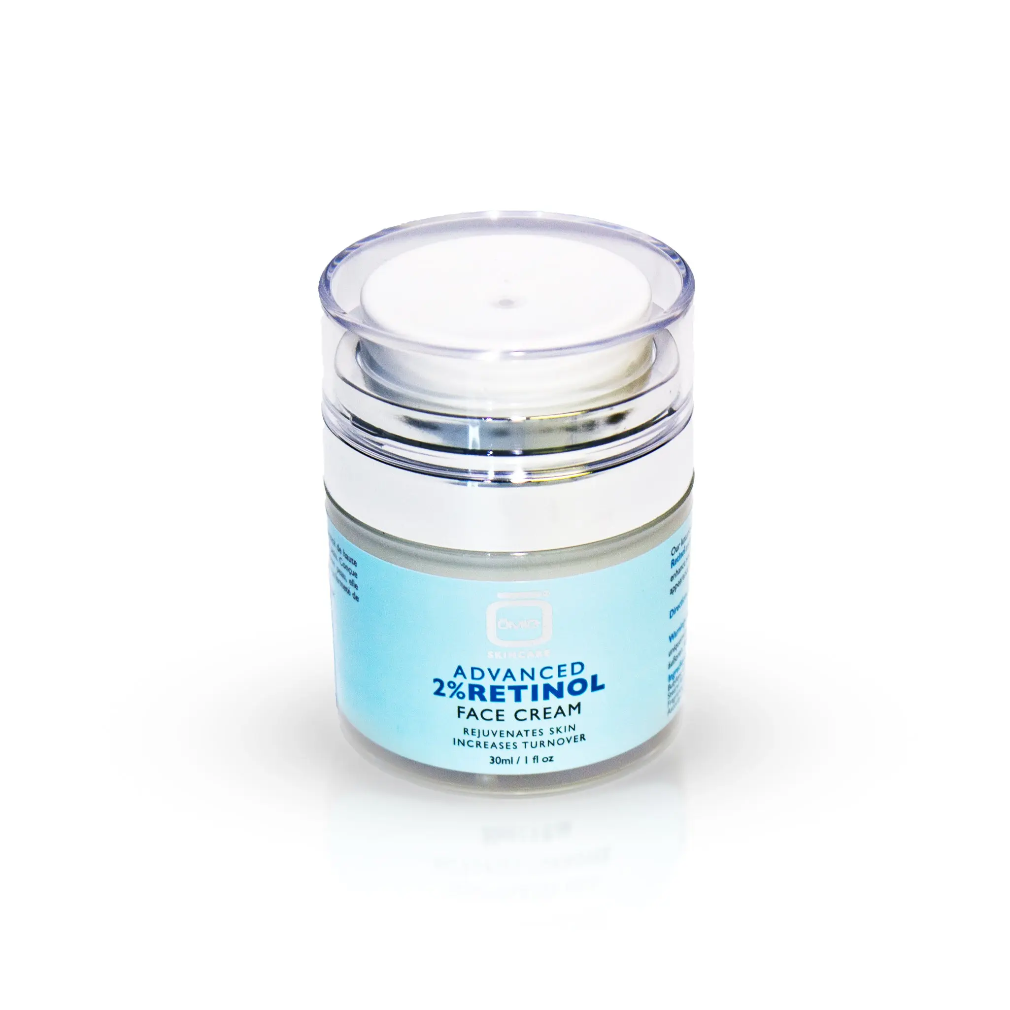 Omic+ Advanced 2% Retinol Face Cream - Smooth Glowy Youthful Skin 30ml