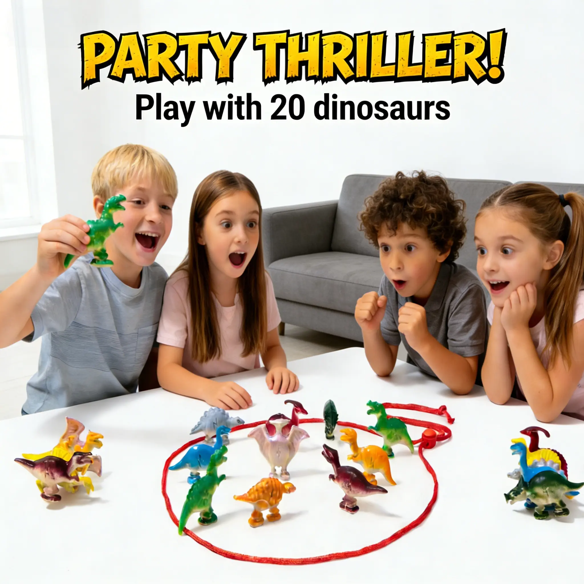 Dinosaur Magnetic Chess Game [2026 Newest Edition] for Kids, Teens & Adults – Fast-Paced Strategy Board Game for Family Night, Travel, & Parties. Includes 20 Magnets, Rope & Bag. Ages 8+