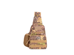 Outdoor Tactical Chest Sling Bag 3.6L Waterproof 900D Oxford Utility Pack- Maple Leaf