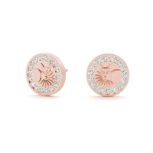 Cierra Clever Fox Coin Earrings
