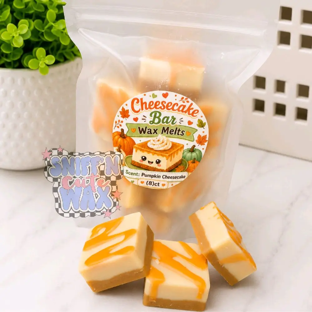 Pumpkin Cheesecale Bar Wax Melts