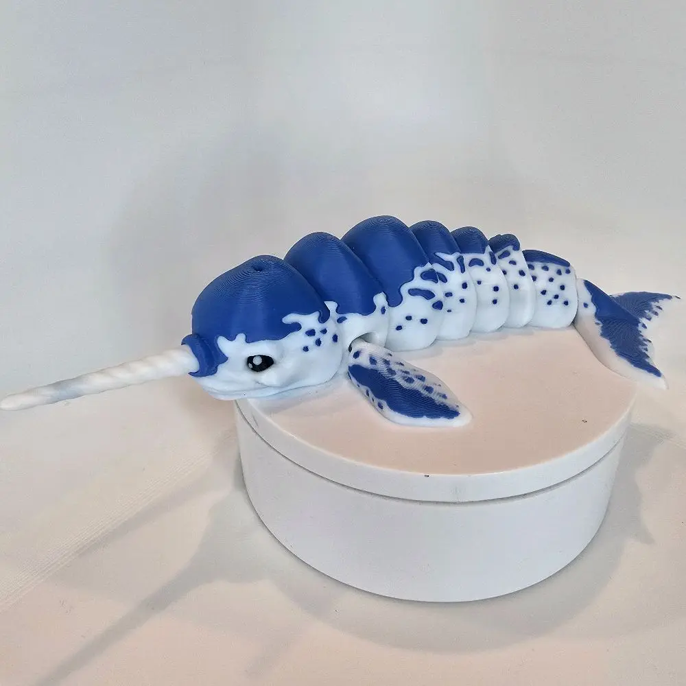 3D Printed Flexi Narwhal